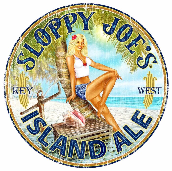 Metal Sign - SJ Island Ale 14" Round - Item #4630