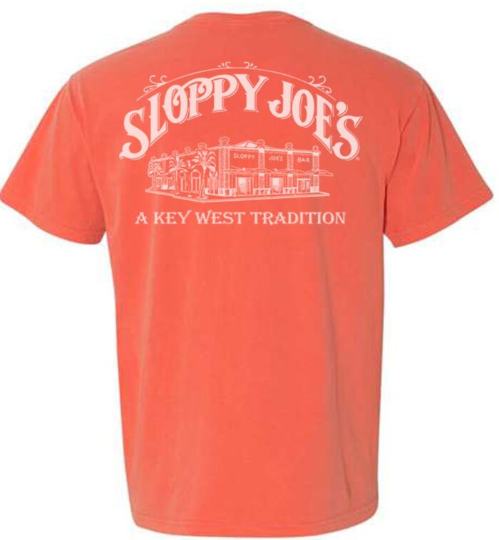 Building Logo Short Sleeve Comfort Colors Salmon