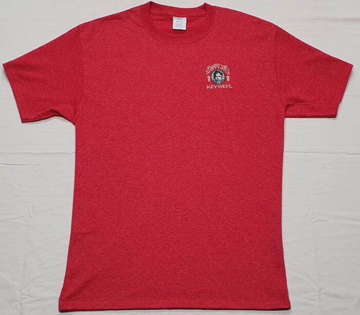 Classic Logo Embroidered T-shirt Heather Red