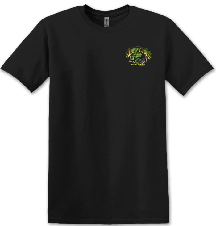 Iguana Biker Men's T-shirt - Image 4