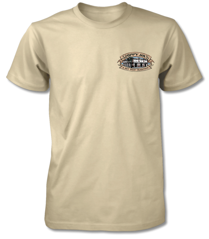 Men's Wood Carved Logo T-shirt - Vegas Gold - Image 2