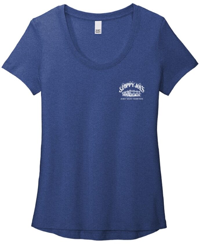 Ladies Scoop Tee Bar Logo