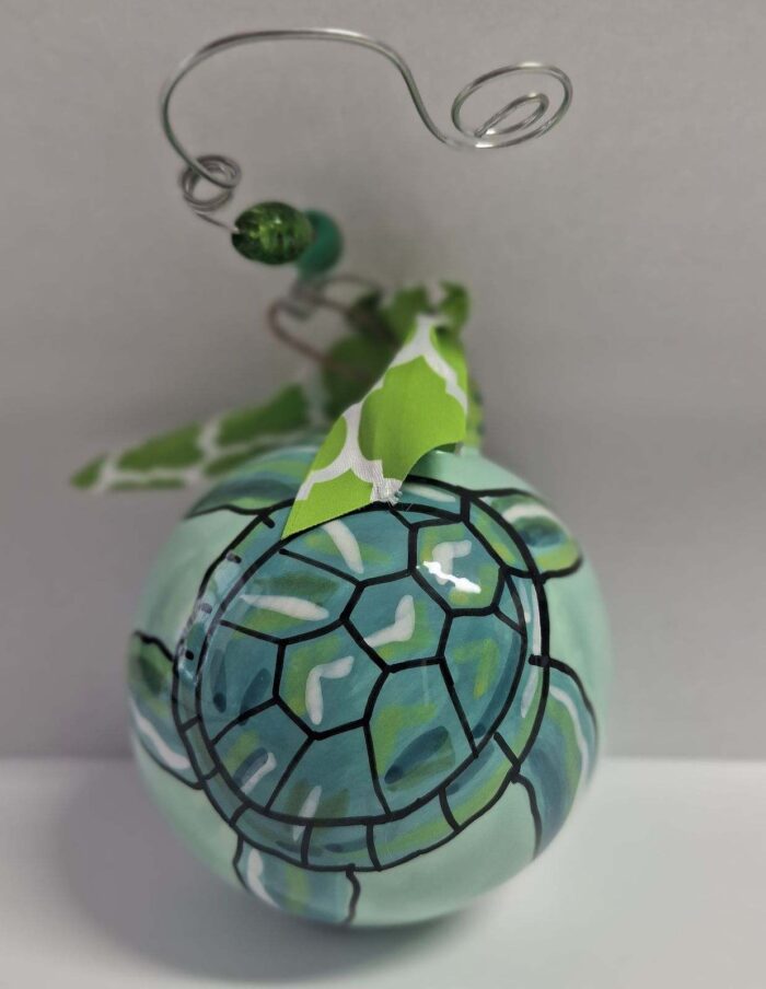 Ornament Sea Turtle 4 Holiday Ornament