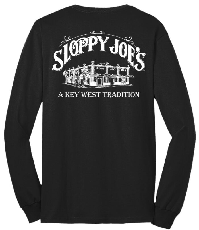 Building Logo Long Sleeve Black (Cotton Blend)