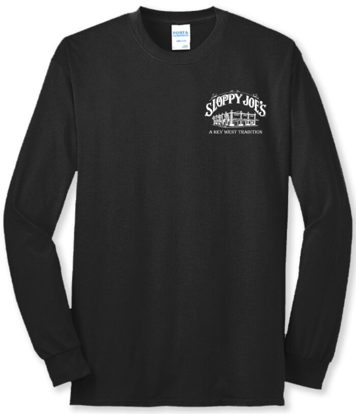 Building Logo Long Sleeve Black (Cotton Blend) - Image 2