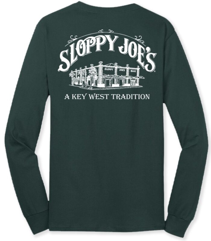 Building Logo Long Sleeve Dark Green