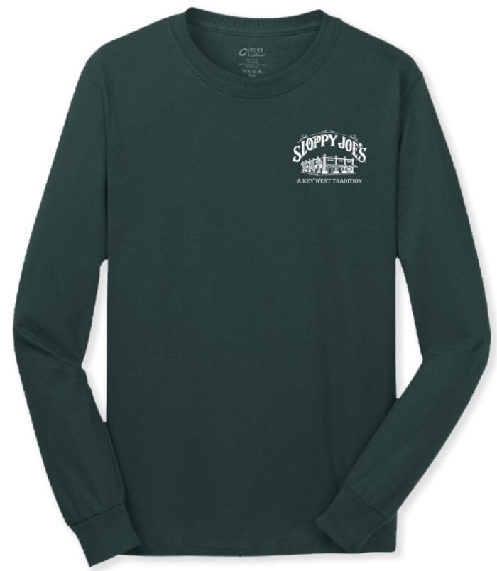 Building Logo Long Sleeve Dark Green - Image 2